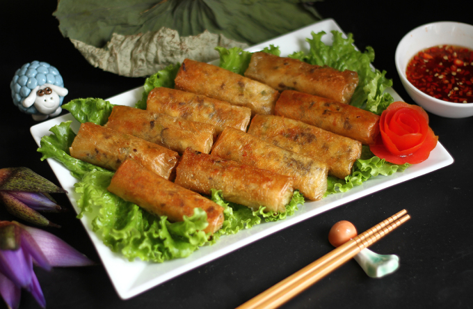 Cách Làm Chả Giò Chay Vàng Thơm, Giòn Rụm